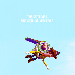 This Isn’t Flying, This Is Falling With Style ! Quote Gif In Toy ...