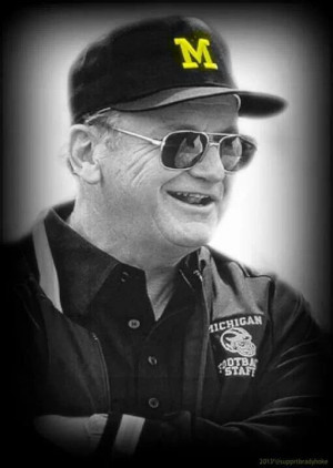 Bo Schembechler passed away 7 years ago today. My coach. Go Blue!