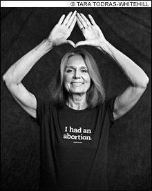 GLORIA STEINEM: The pioneering feminist is