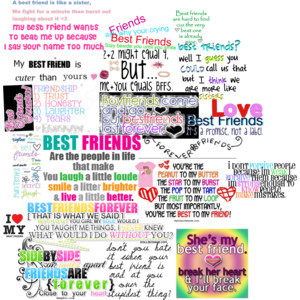 Best Friends till the End Quotes