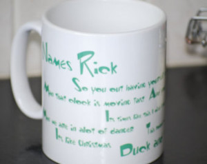 Portal 2 Mug - Rick Core Quotes