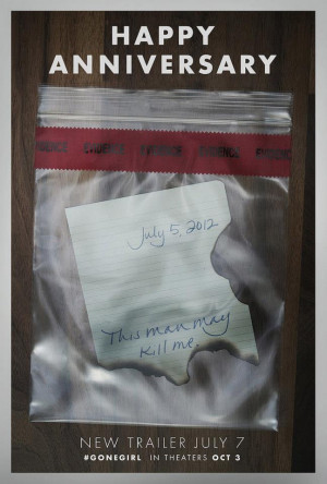 Gone Girl Posters Show Eerie Evidence Bags Ahead of New Trailer