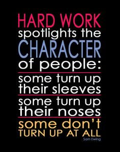 The Classy Cubicle: Monday Muse - Hard Work Quote by Sam Ewing. The ...