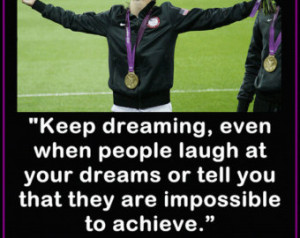Soccer Poster Tobin Heath Olympic C hanpion Photo Quote Wall Art Print ...