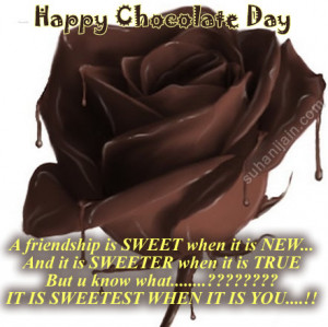Chocolate Day,friends,quotes,wishes,greetings,chocolate rose
