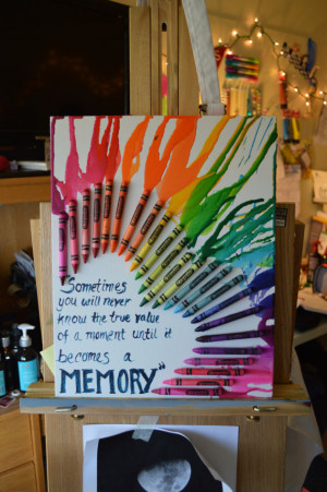 Melted Crayon Art Ideas For Boyfriend Melted Crayon Art With Quotes