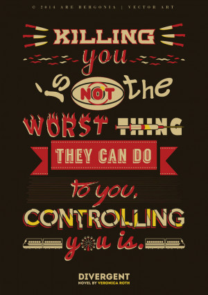 Candor Quotes Divergent quote typography by