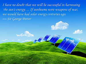 Que nous maîtrisions l'énergie solaire ne fait aucun doute à ...