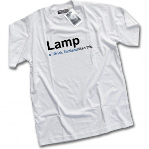 Brick Tamland I Love Lamp Brick tamland likes lamp t-shirt