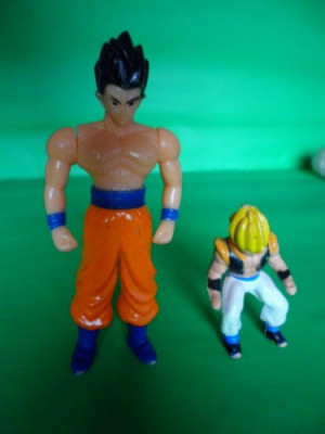 Munecos Goku Gohan Gotenks