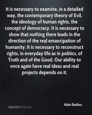 It is necessary to examine, in a detailed way, the contemporary theory ...