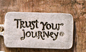 Trust Your Journey on Back