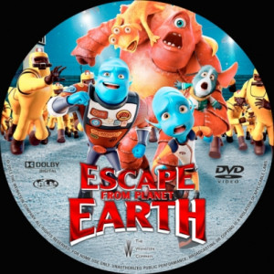 Escape From Planet Earth DVD Cover