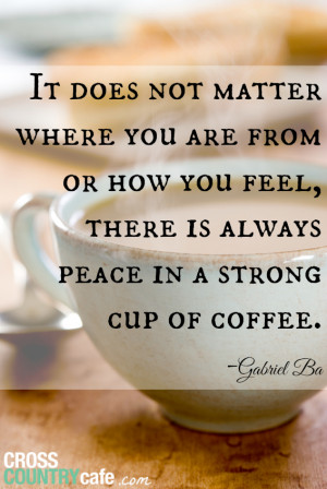 famous coffee quote