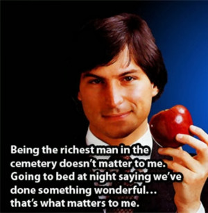 ... and ipad here are some quotes of steve jobs which are really inspiring