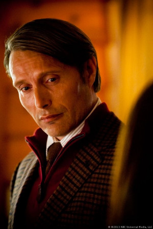 Mads Mikkelsen as Dr. Hannibal Lecter, a brilliant forensic ...