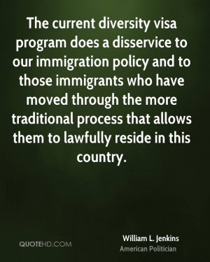 The current diversity visa program does a disservice to our ...