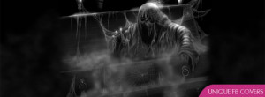 Skeleton Coffin Spider Webs Facebook Cover Facebook Covers