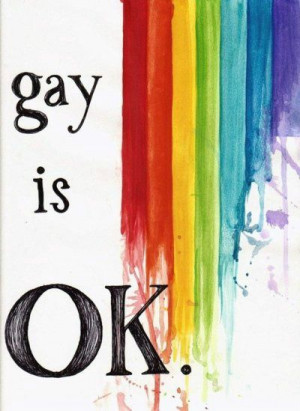 Gay is OK #lgbt