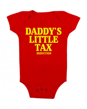 ... Onsy Cute Baby Boy Clothes - Daddy's Little Tax Deduction - BL0002