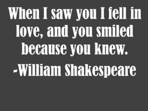William Shakespeare Love Quote