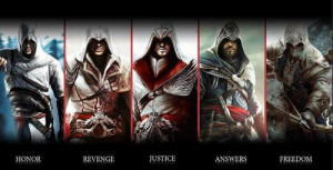 Altaïr ibn-La'Ahad, Ezio Auditore da Firenze, Ratonhnhaké:ton