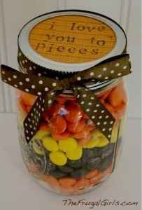 Jars: Reese Pieces, Christmas Ideas For Boyfriends, Gifts Jars, Pieces ...