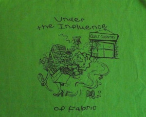 For the quilter that is a fabric addict :)