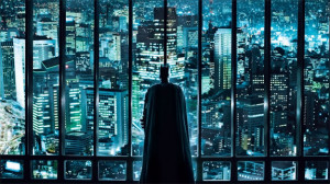 Batman The Dark Knight Gotham City Skyline