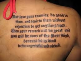 Bible Quote Tattoos And Designs-Bible Phrase Tattoos And Ideas-Bible ...