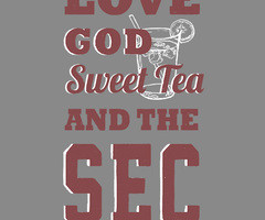 Fried Pink Tomato Sweet Tea and the SEC print