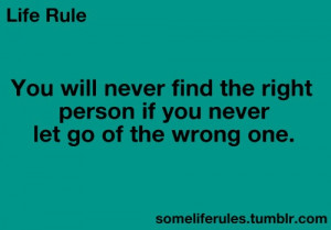 Gotta let go of the bad relationships ladies or you'll never find true ...