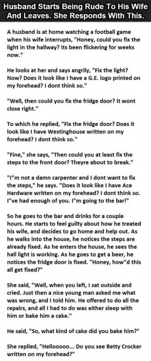 Husband Starts Arguing With His Wife But Her Response Is Hilarious ...