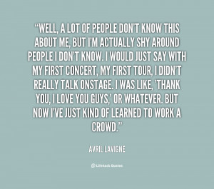 Shy Person Quotes