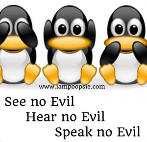 no evil penguins quotes via cute penguin quotes