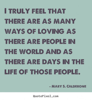 good love quotes from mary s calderone make your own love quote image