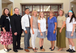 Pastor Robert Morris Family On hand for the presentation