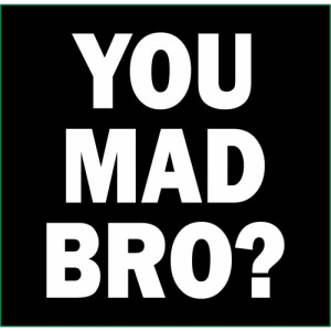 you mad bro jersey shore pauly d guido video game funny graphic tee t ...