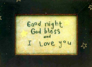 God Bless Good Night Quotes | Good Night