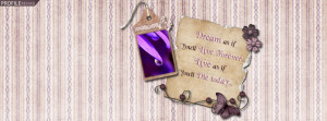 Dream Quote Timeline Cover for Facebook
