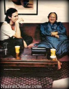 Nusrat Fateh Ali Khan With Jeff Buckley, 1996