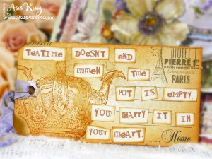 The sentiment quote (my all time favourite) is computer generated. You ...