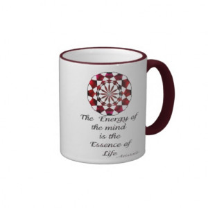 Essence of Life* -Aristotle Quote Coffee Mugs