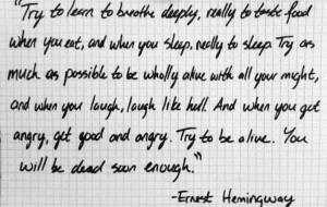 hemingway #quotes #life