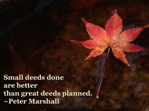 Peter Marshall--inspirational quote