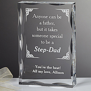 Personalized Step Father Keepsake Gift - 5432