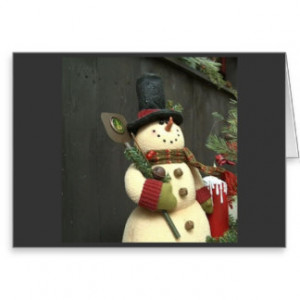 Snowman Sayings Cards & More