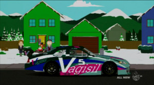 South Park – And that Danica Patrick chick? Whew!