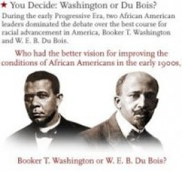 Booker T. Washington and W.E.B. Du Bois – leaders with different ...