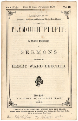 http www lionheartautographs com autograph 17452 beecher henry ward a ...